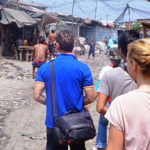 Visiting the slums